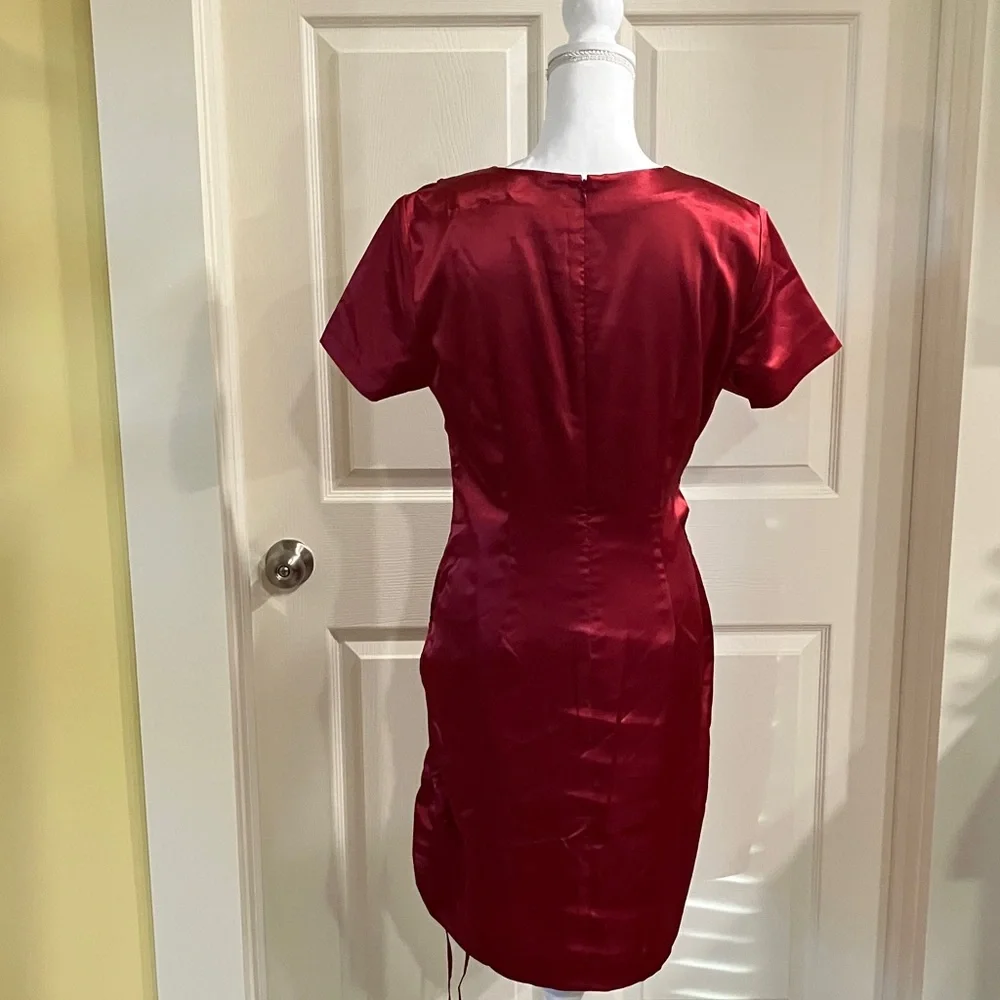 Newport News  Red Christmas Dress - Picture 5 of 8